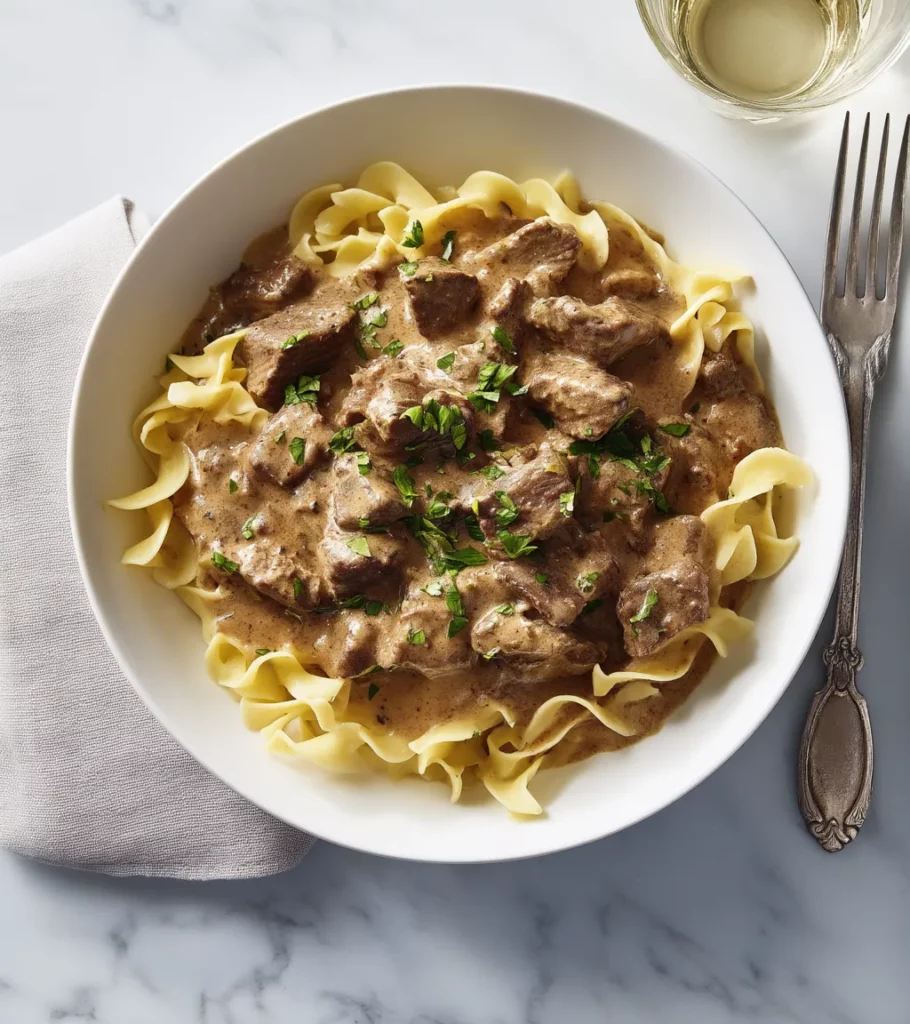 Beef Stroganoff