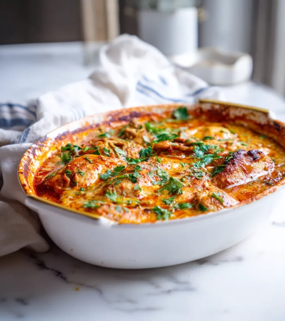 Cheesy Baked Fajita Chicken recipe by Pearl recipes Main