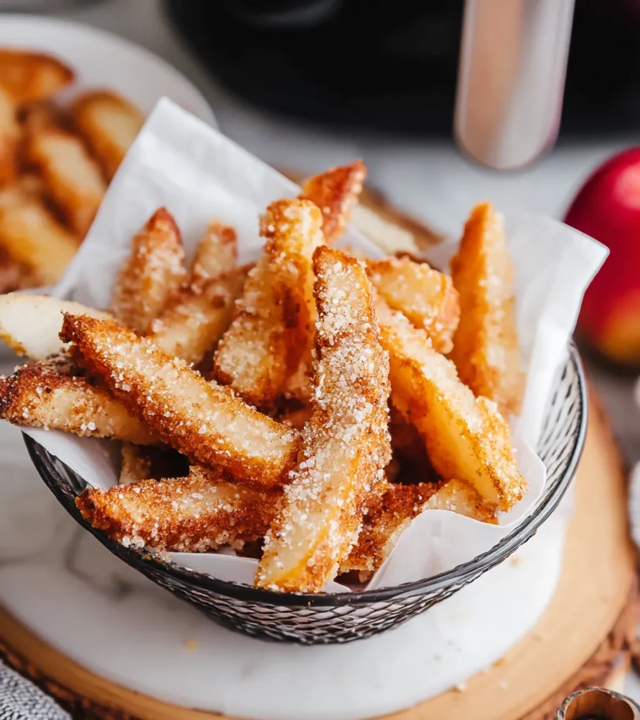 Air Fryer Apple Fries recipe by Pearl recipes Main