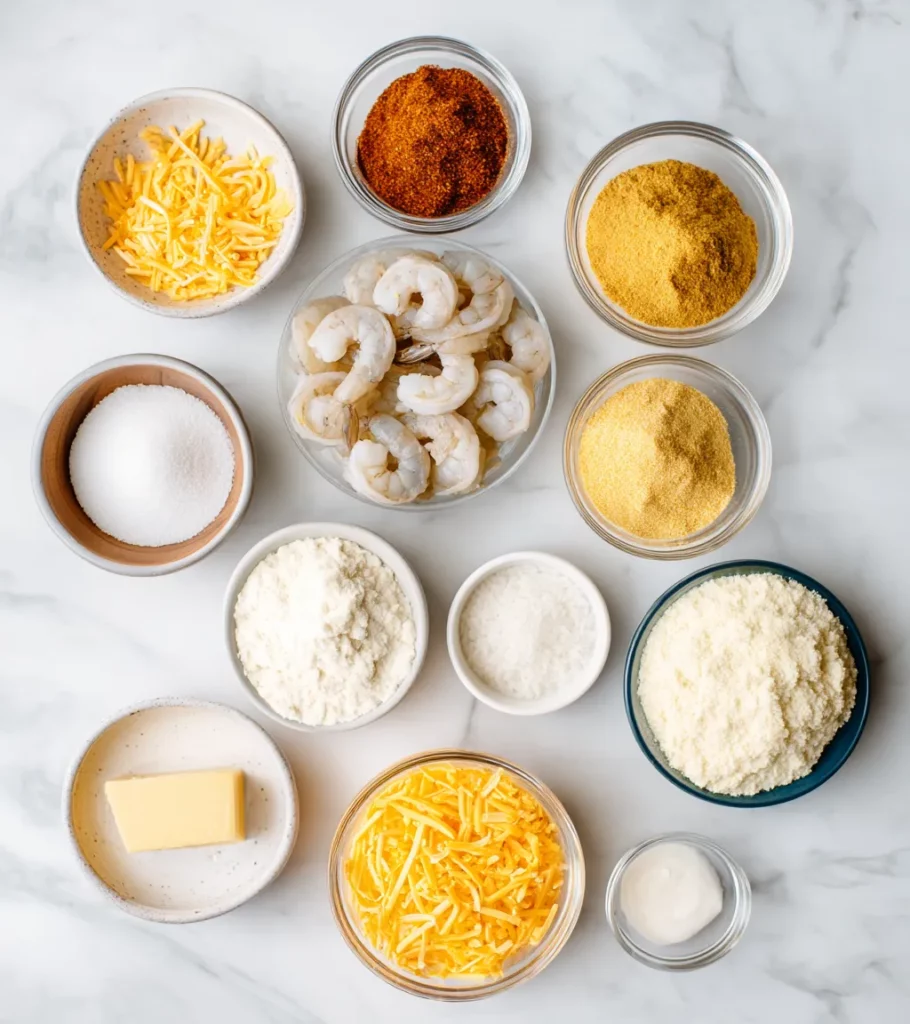 Cajun Shrimp and Grits Recipe ingredients by Pearl recipes