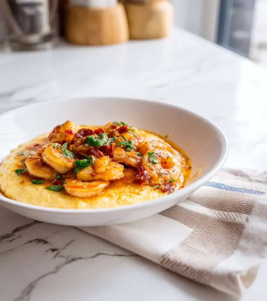 Cajun Shrimp and Grits Recipe recipe by Pearl recipes 3