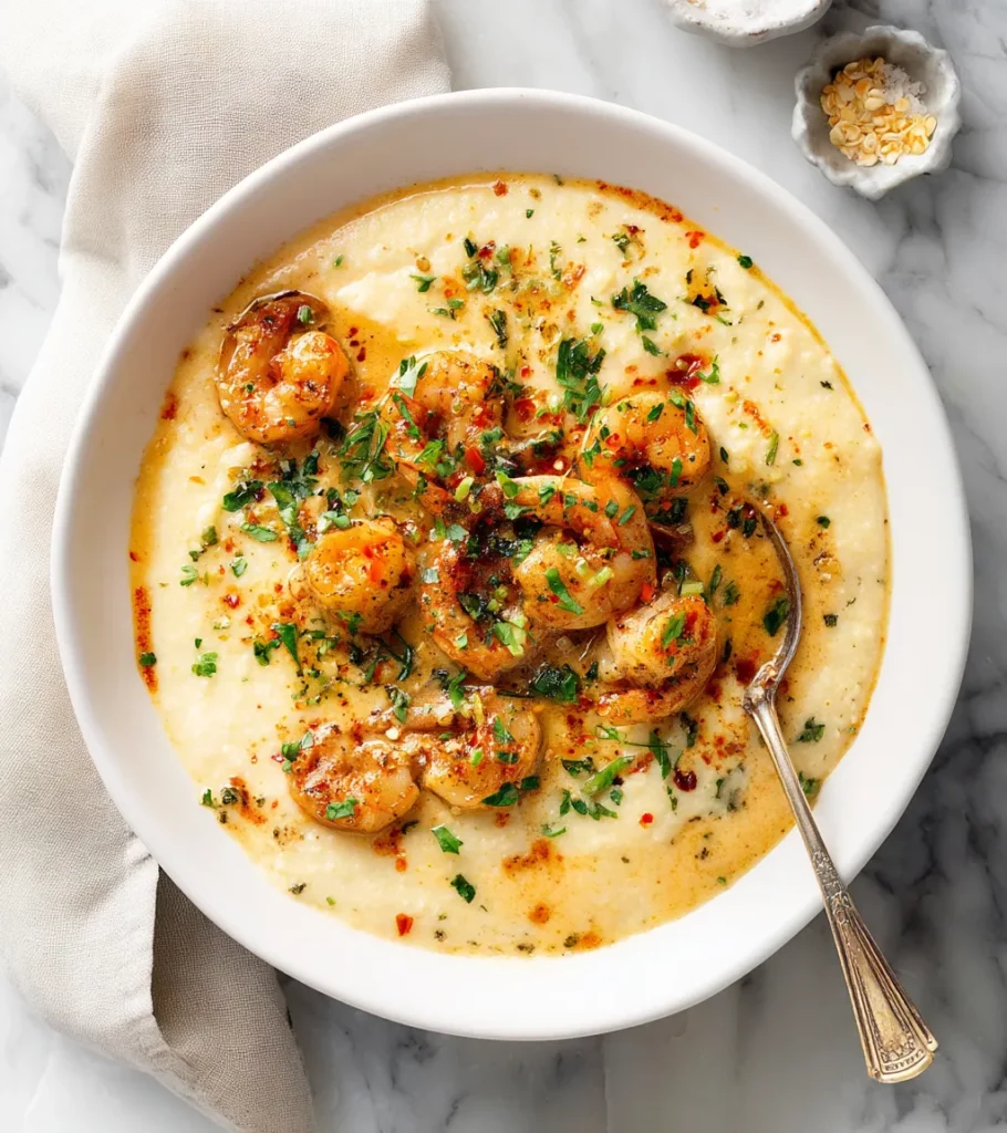 Cajun Shrimp and Grits Recipe recipe by Pearl recipes Main