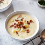 Creamy Potato and Bacon Soup recipe by Pearl recipes Main