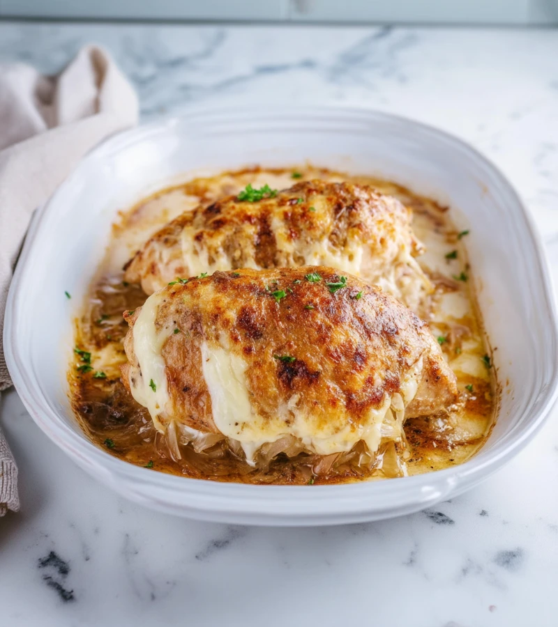 French Onion Stuffed Chicken recipe by Pearl recipes Main_converted