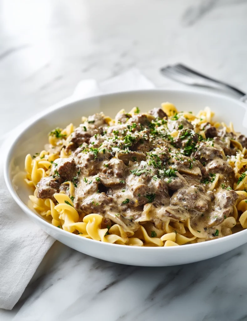 Hamburger Helper Beef Stroganoff recipe by Pearl recipes 3