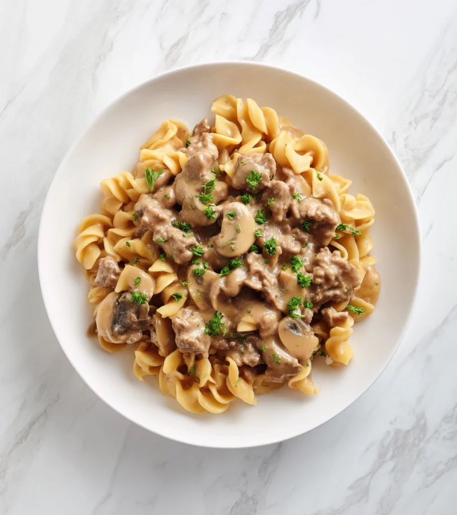 Hamburger Helper Beef Stroganoff recipe by Pearl recipes Main