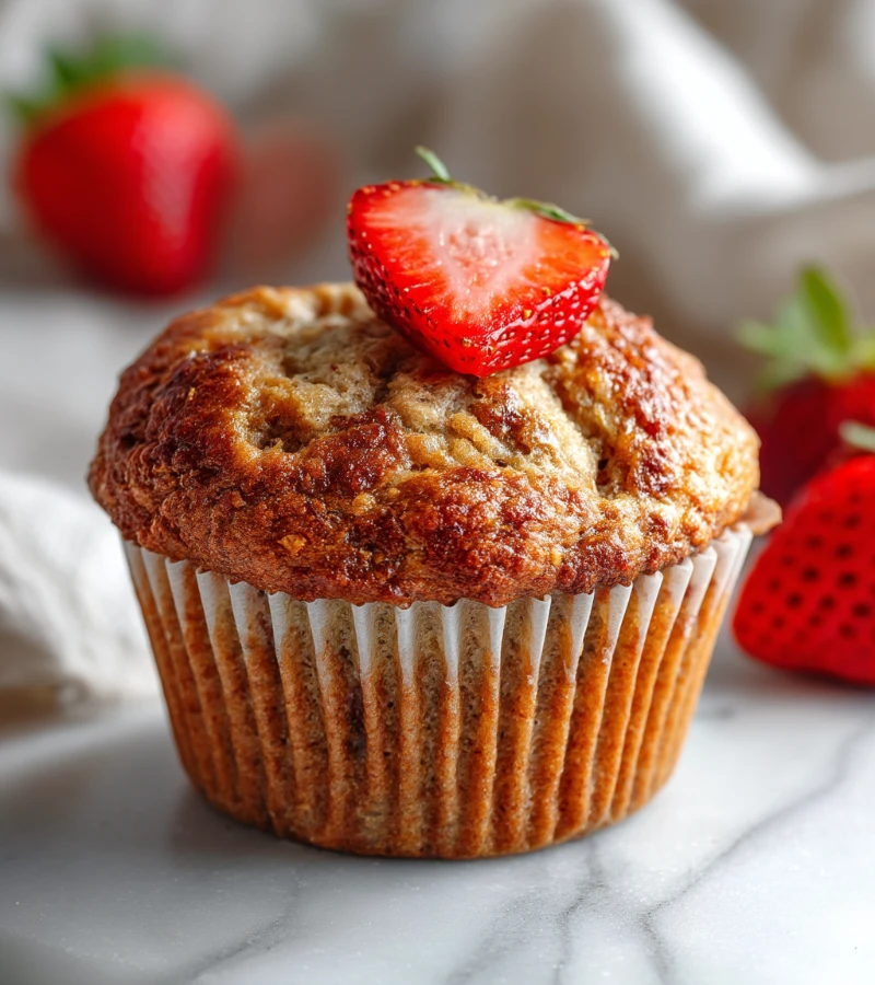 Strawberry Banana Muffin Recipe recipe by Pearl recipes 3_converted