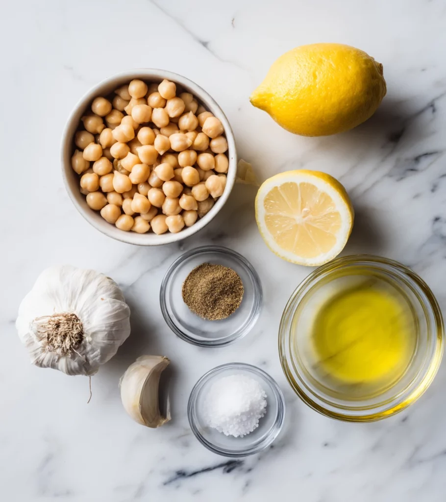 hummus recipe without tahini recipe by Pearl recipes 3