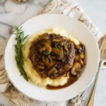 old fashioned salisbury steak recipe ingredients by Pearl recipes